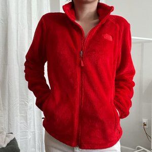 North Face Osito Fleece Jacket in Red (S)